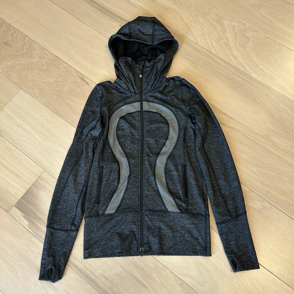 Lululemon Stride Jacket Hooded Full Zip Women's 4